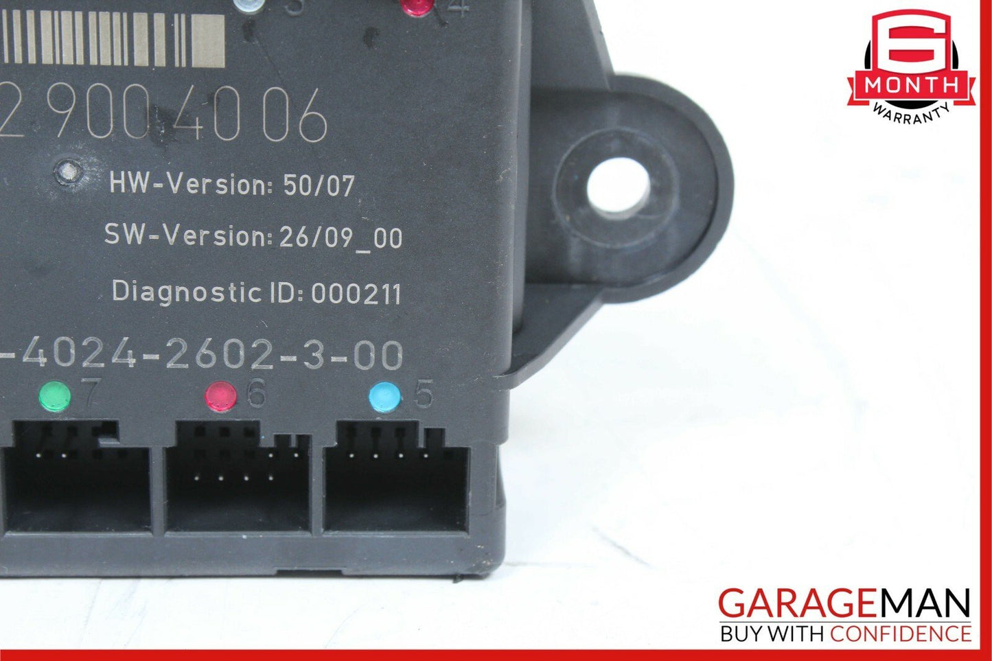 08-14 Mercedes W204 C250 C300 C63 AMG Rear Right Side Door Control Module Unit