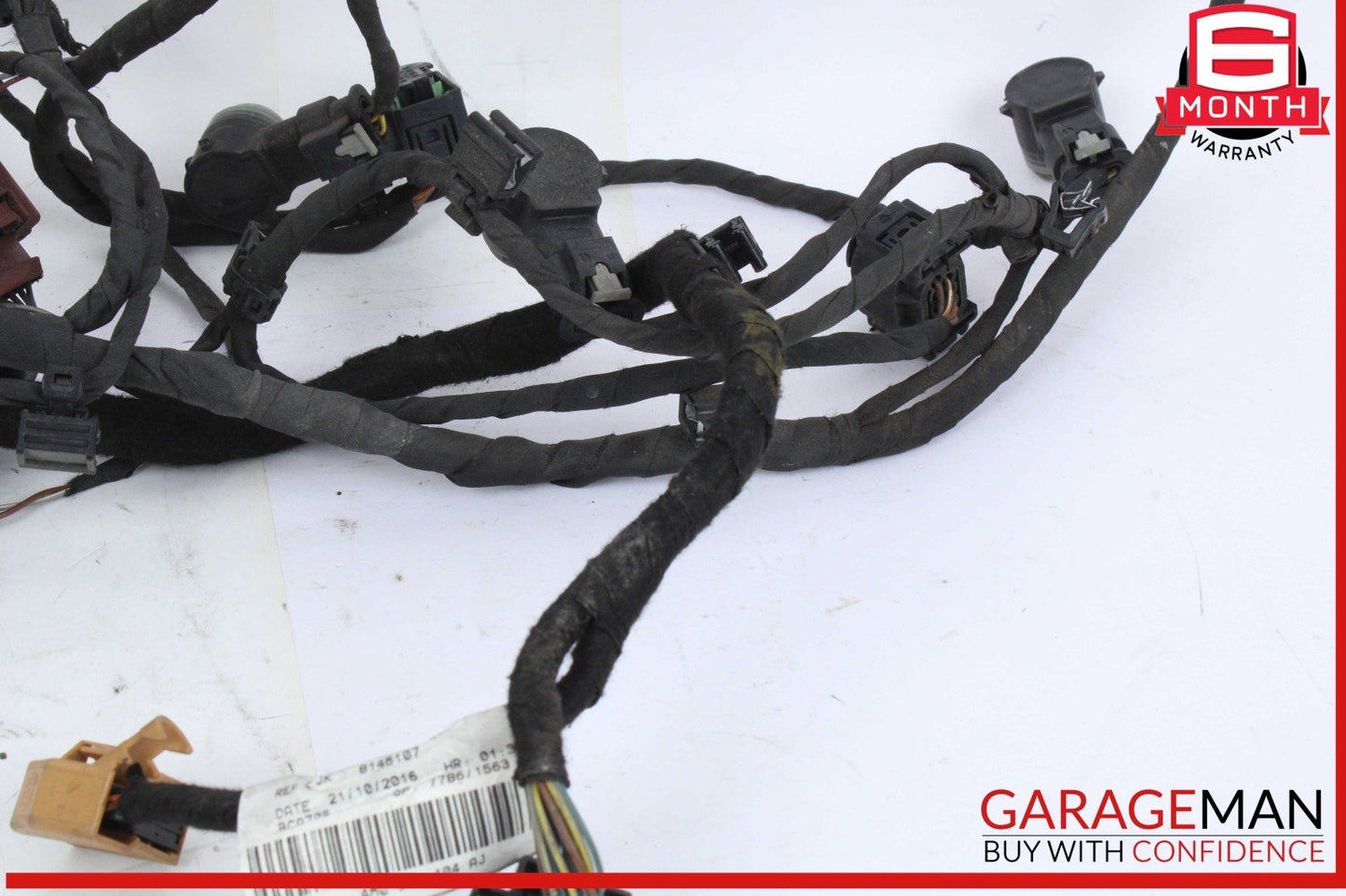 17-24 Audi Q7 Rear Bumper Wire Wiring Harness w/ Sensors 4M0971104AJ OEM