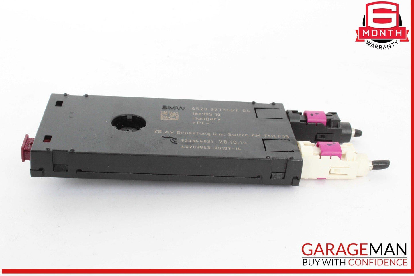 14-16 BMW 428i 435i Antenna Amplifier Control Module Unit AM/FM 9273667 OEM