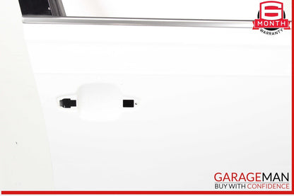 17-19 Audi Q7 Front Right Passenger Side Door Shell White OEM