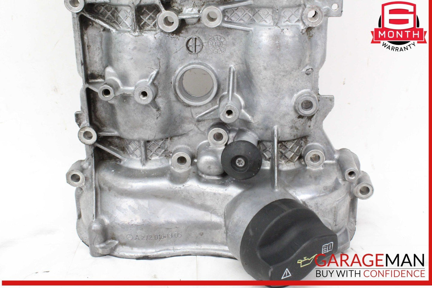 06-13 Mercedes W204 C300 Right Side Engine Motor Cylinder Head Valve Cover OEM
