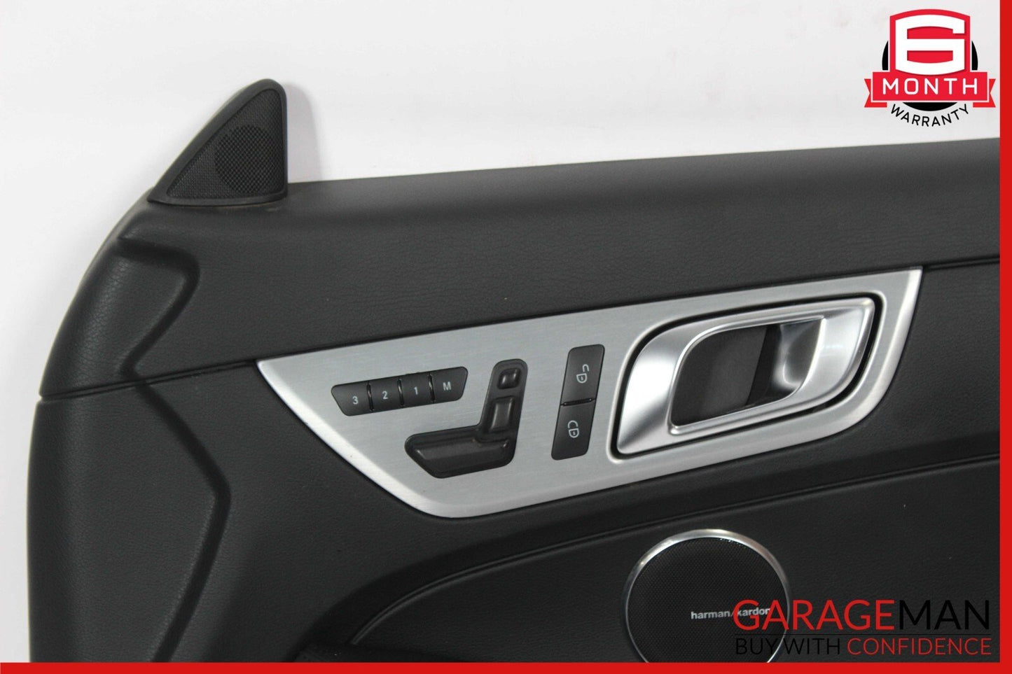 12-16 Mercedes R172 SLK200 SLK250 Front Right Interior Door Panel Assy Black