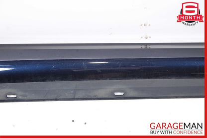 08-14 Mercedes W204 C250 AMG Sport Sedan Right Side Skirt Rocker Panel Blue