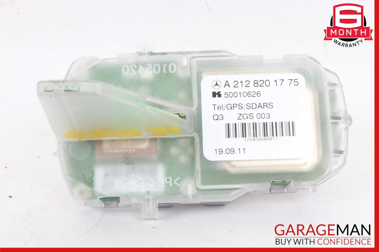 10-16 Mercedes W212 E350 E550 E400 Top Roof Shark Fin Antenna GPS Radio OEM