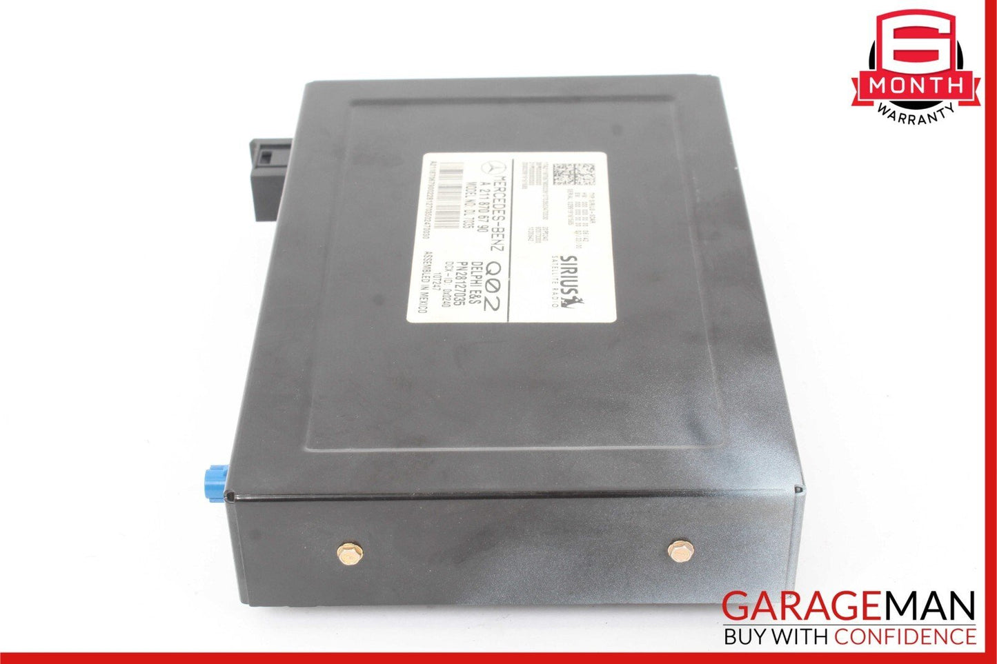 03-09 Mercedes GL450 E350 CLK350 CL600 Sirius Satellite Radio Receiver Module