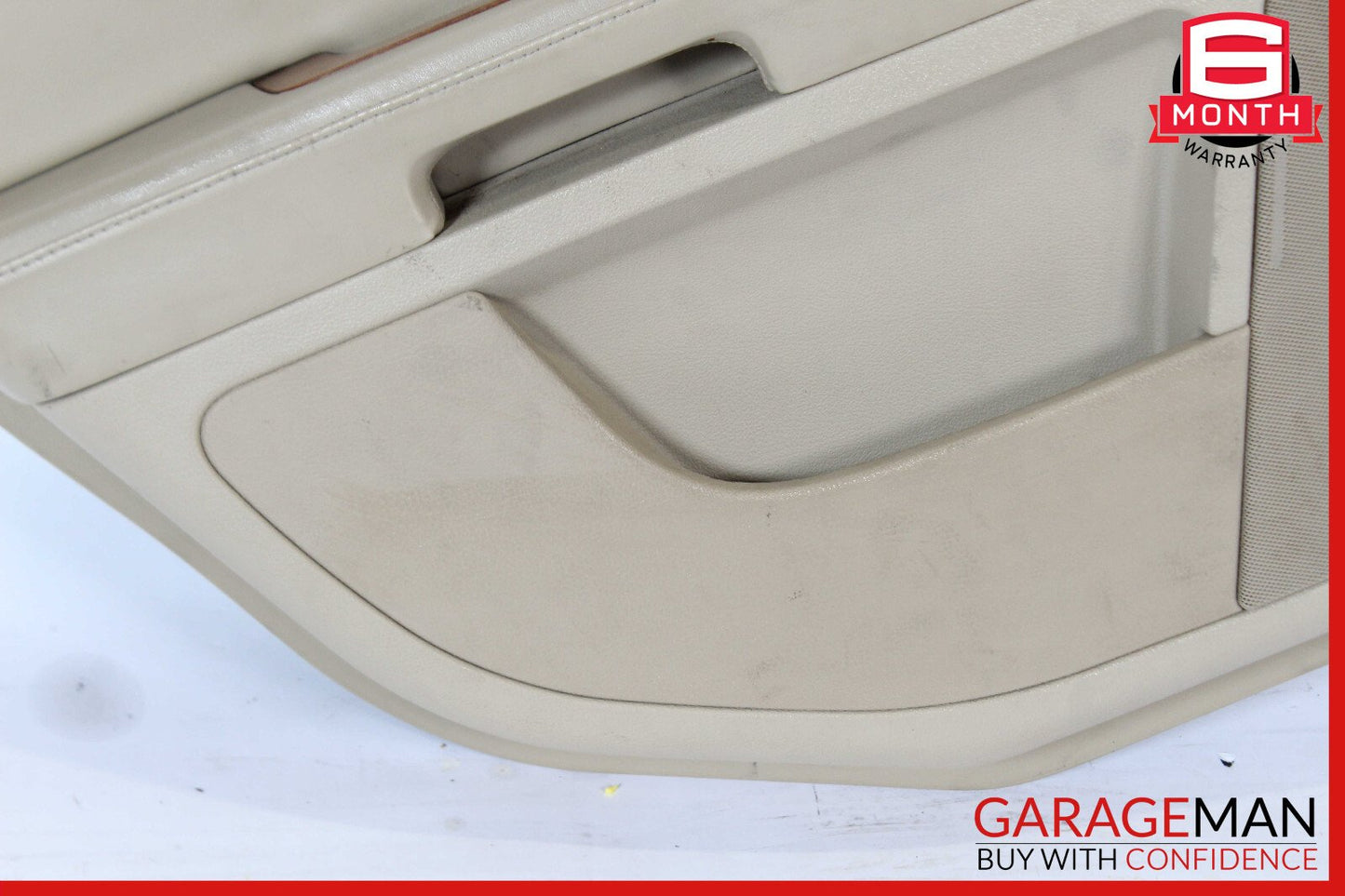 05-11 Cadillac STS Rear Left Interior Door Panel Beige OEM