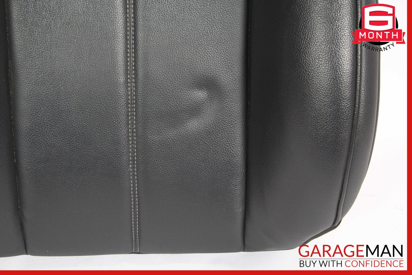 07-12 Mercedes X164 GL450 Front Left Side Top Upper Seat Cushion Leather Black