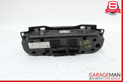 08-11 Mercedes W204 C300 C63 AC A/C Heater Climate Temp Switch Control Module