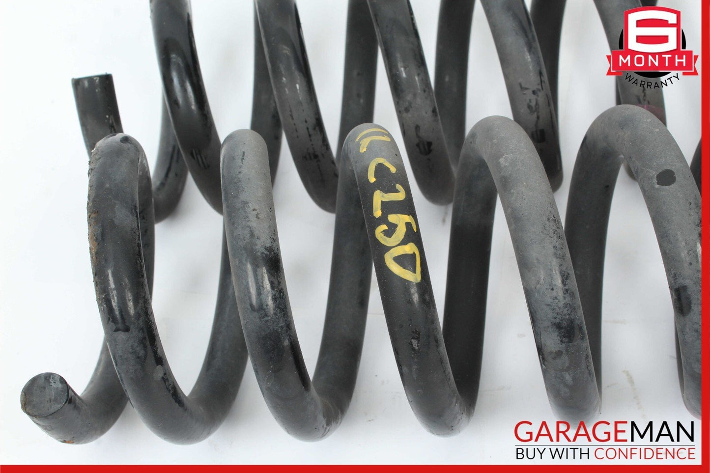 08-14 Mercedes W204 C250 Rear Left & Right Shock Absorber Coil Spring Set OEM