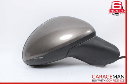11-14 Porsche Cayenne 958 Front Right Passenger Side Mirror Rear View Door Brown
