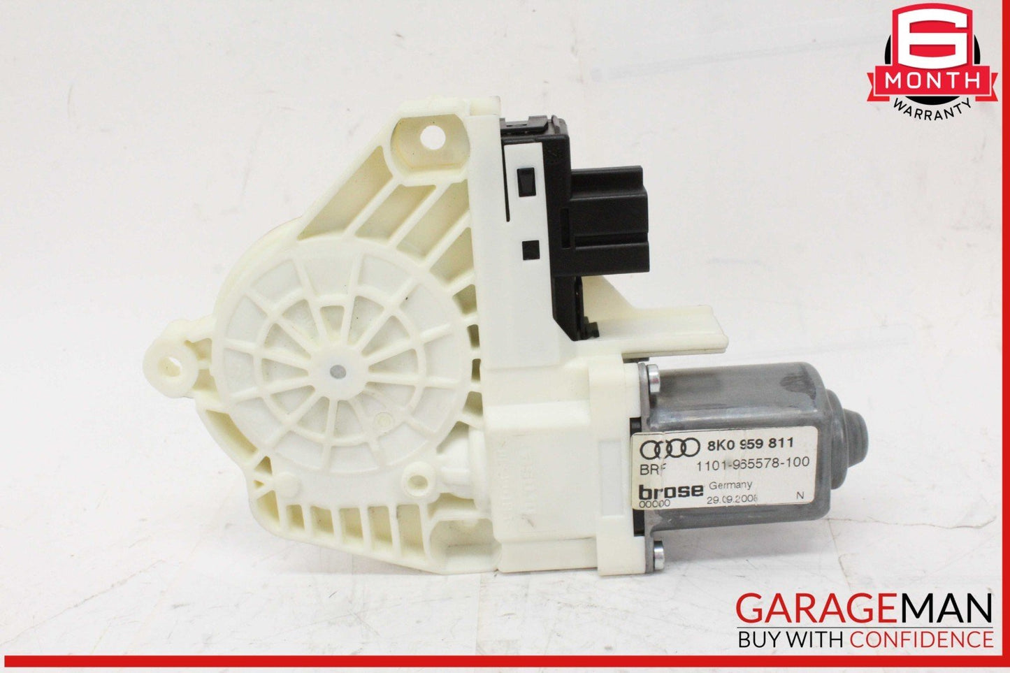 09-17 Audi A4 Rear Left Window Regulator Motor 8K0959811 Genuine
