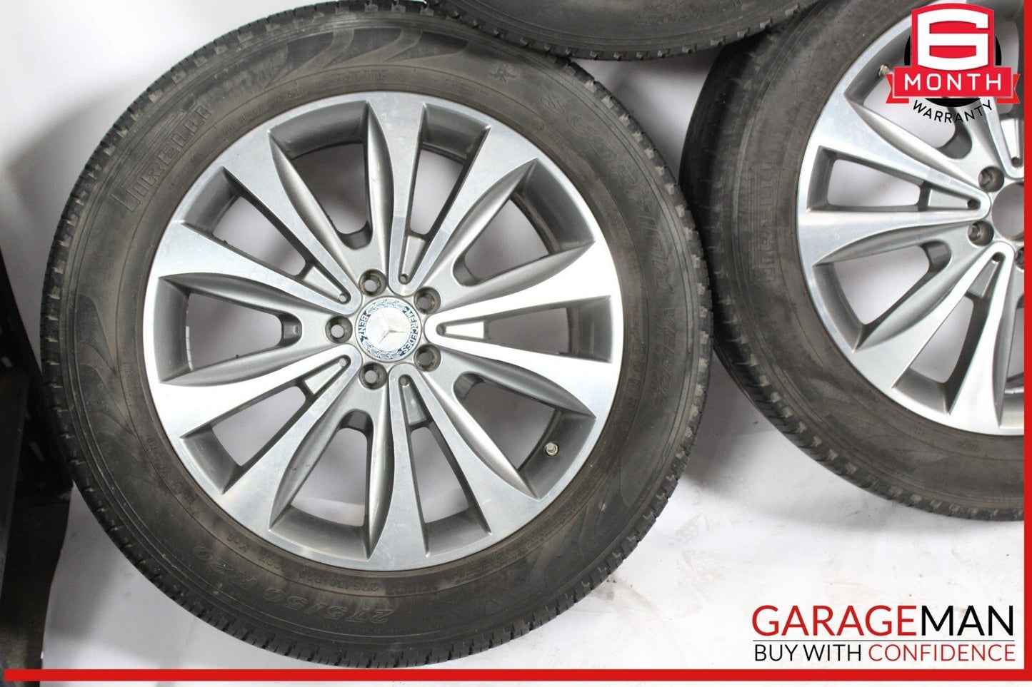 13-19 Mercedes X166 GL450 8.5Jx20H2 ET62 Complete Wheel Tire Rim Set of 4 Pc OEM