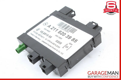 06-10 Mercedes W219 CLS500 Keyless Go Entry Control Module Unit 2118203985