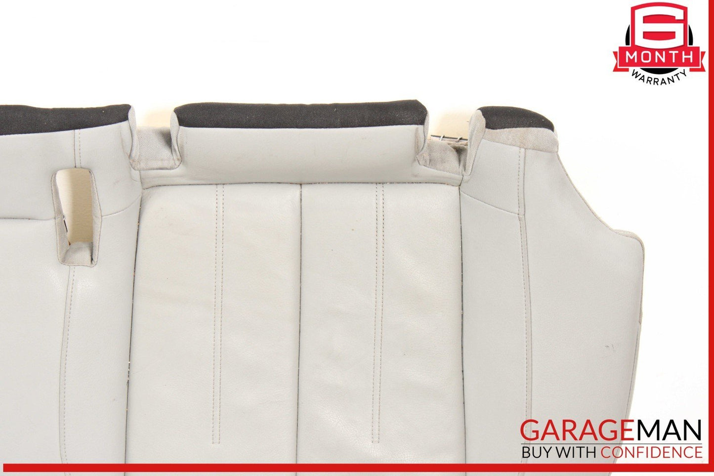 12-18 Audi A6 Rear Bottom Lower Seat Bench Cushion Cover Gray OEM
