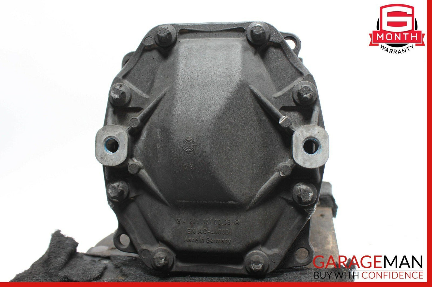 12-15 Mercedes R172 SLK250 1.8L Rear Differential Diff Axle Carrier 3.07 OEM