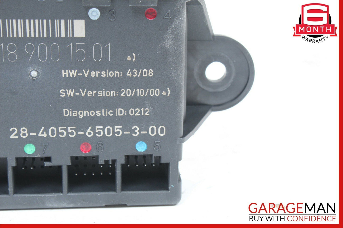 08-14 Mercedes W204 C250 C350 Rear Right Side Door Control Module 2189001501 OEM