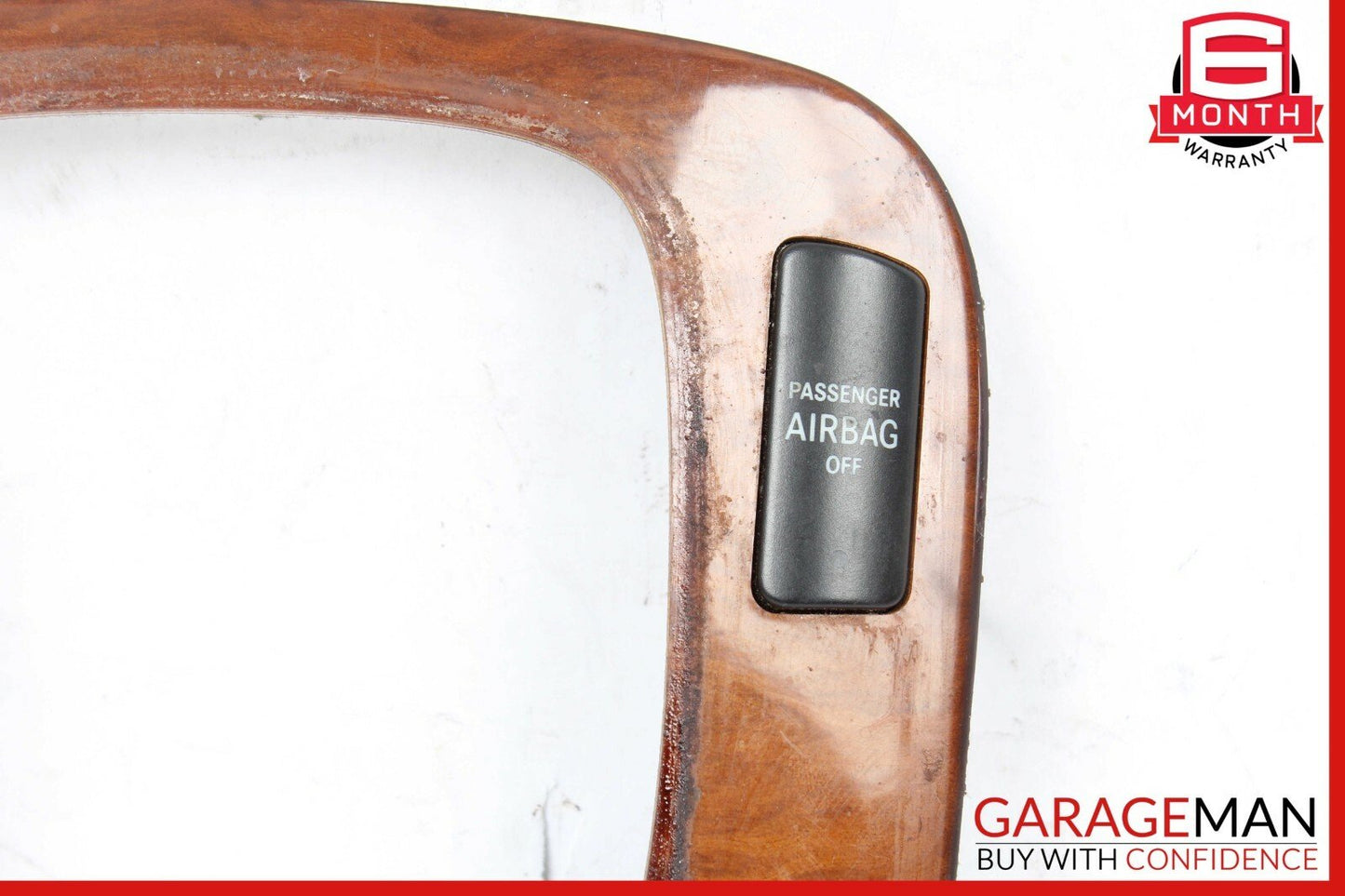 03-06 Mercedes W220 S600 Center Console Shifter Distronic Bezel Trim Wood