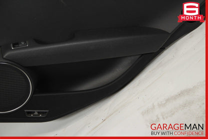 08-14 Mercedes W204 C250 Sedan Rear Right Side Interior Door Panel Black OEM