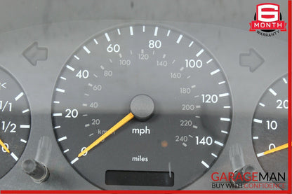 02-05 Mercedes W163 ML500 Speedometer Odometer Instrument Cluster Gauge