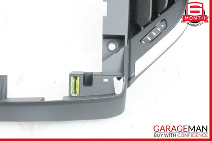 14-17 Maserati Ghibli Center Dash Display Bezel Frame Air Vent Grille Trim Cover
