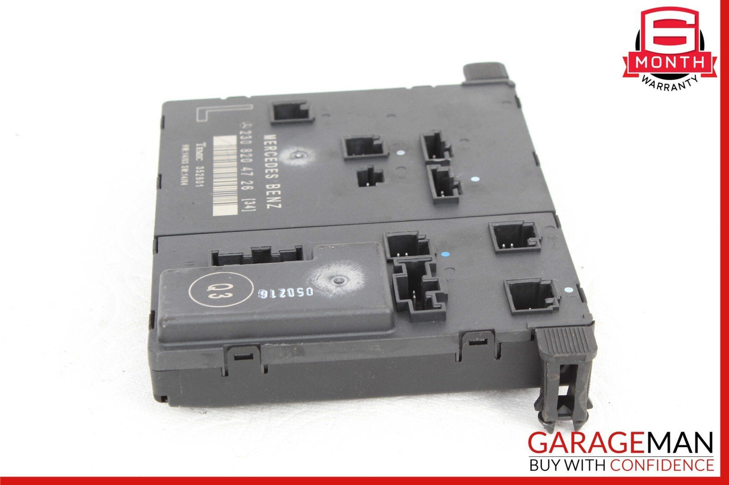 03-12 Mercedes R230 SL500 SL550 SL55 AMG Front Left Door Control Module Unit