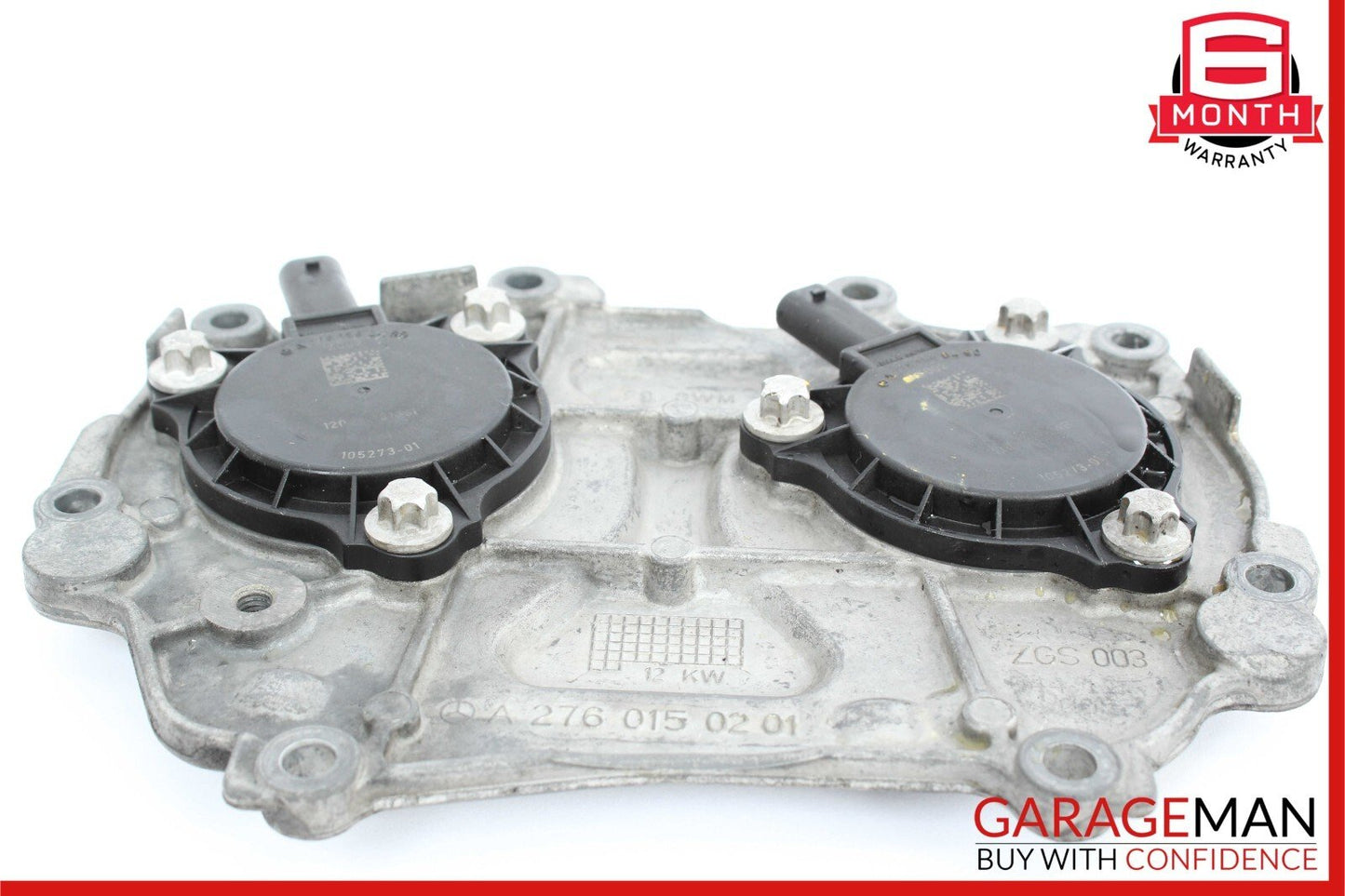 12-18 Mercedes C300 E350 Front Left / Right Side Engine Timing Chain Cover Plate