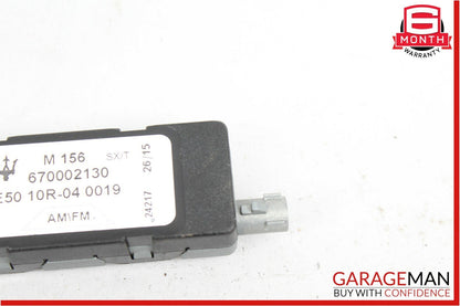 14-18 Maserati Quattroporte AM FM Antenna Computer Module Control 670002130 OEM
