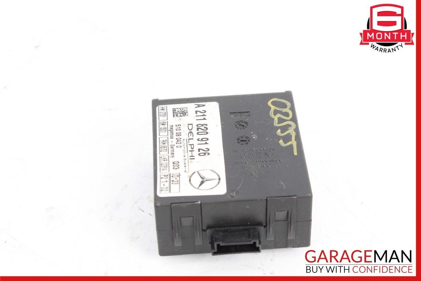 00-06 Mercedes W220 S55 AMG S430 E320 Anti Theft Alarm Module 2118209126 OEM