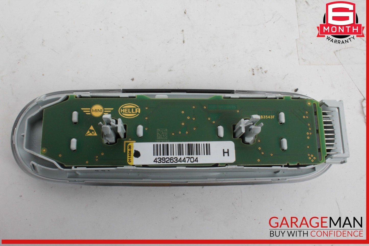 14-20 Mini Cooper Rear Map Reading Light Assembly 43926344704 OEM