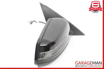 12-14 Mercedes W204 C300 Front Right Side Mirror Door Rear View Glass Black OEM