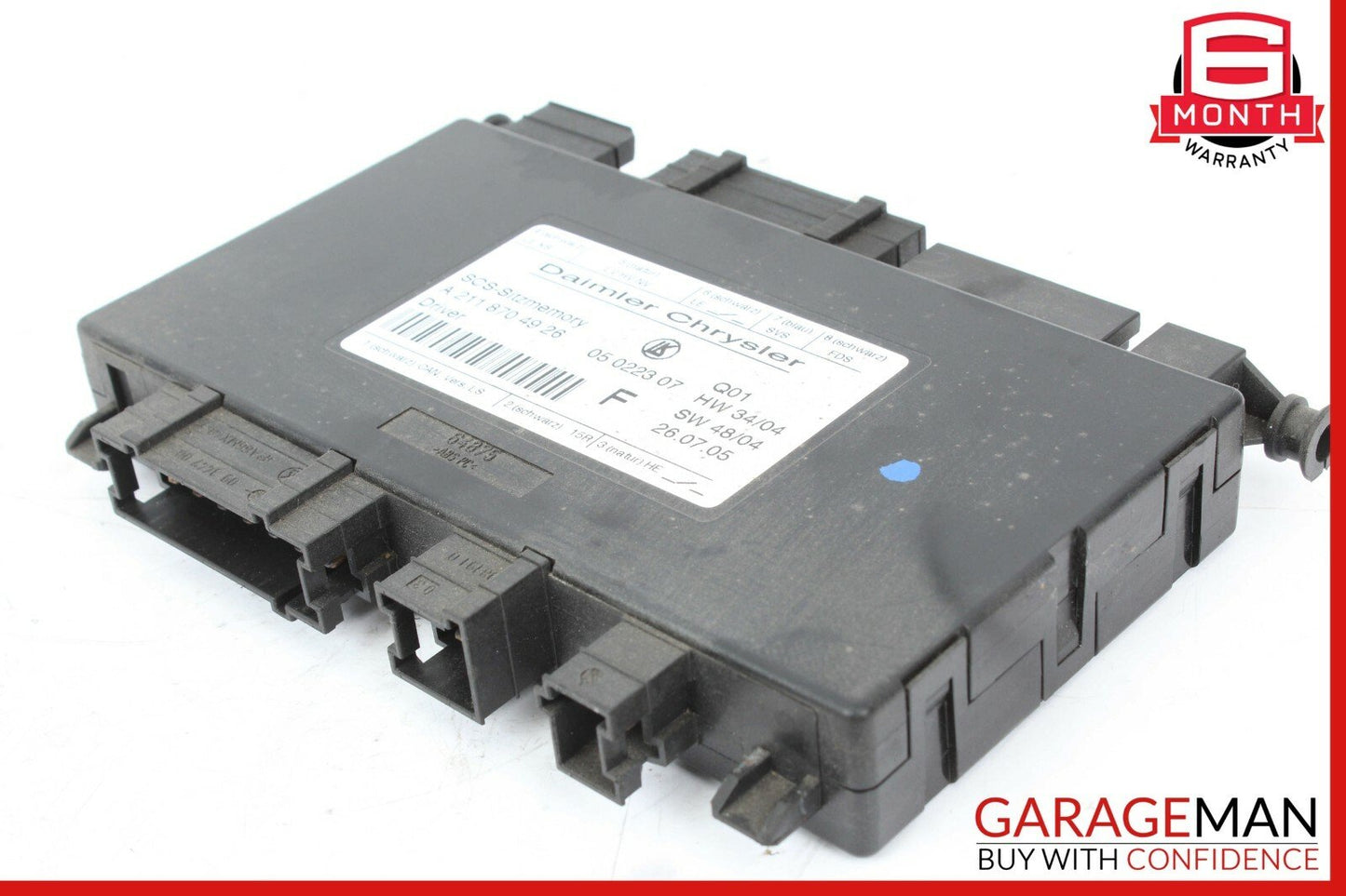 Mercedes R171 SLK350 E550 GL450 Front Left Side Under Seat Control Module OEM