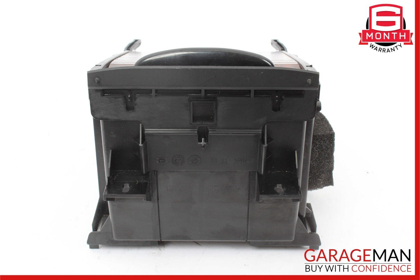 06-11 Mercedes W219 CLS500 Rear Center Console Cupholder Storage Tray Wood