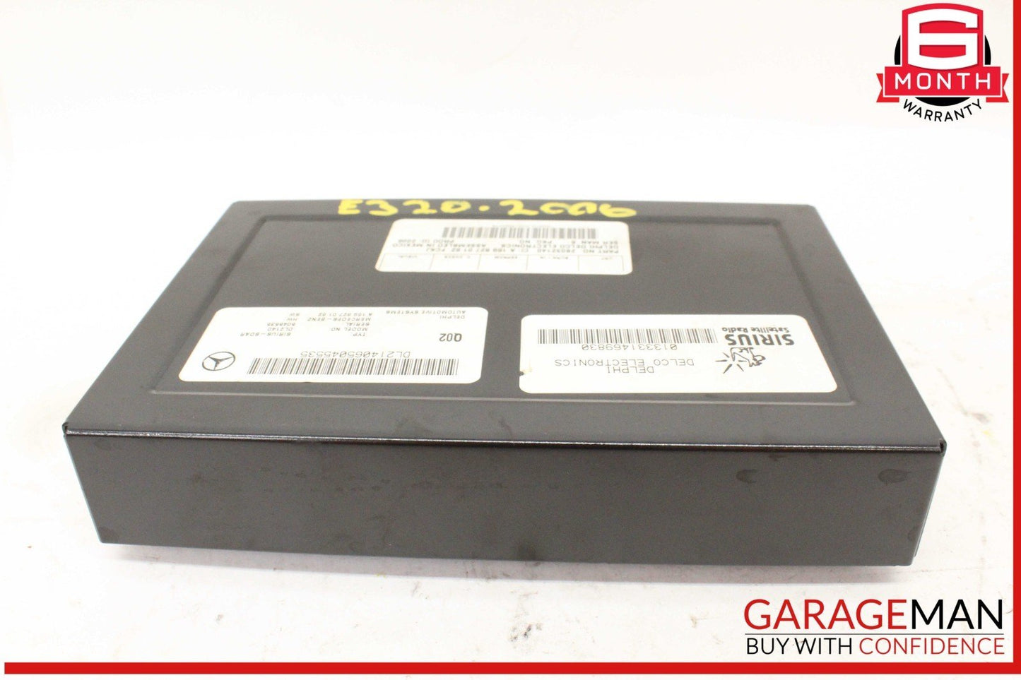 03-09 Mercedes W211 E320 CDI E350 Sirius Satellite Radio Receiver 1698270162 OEM