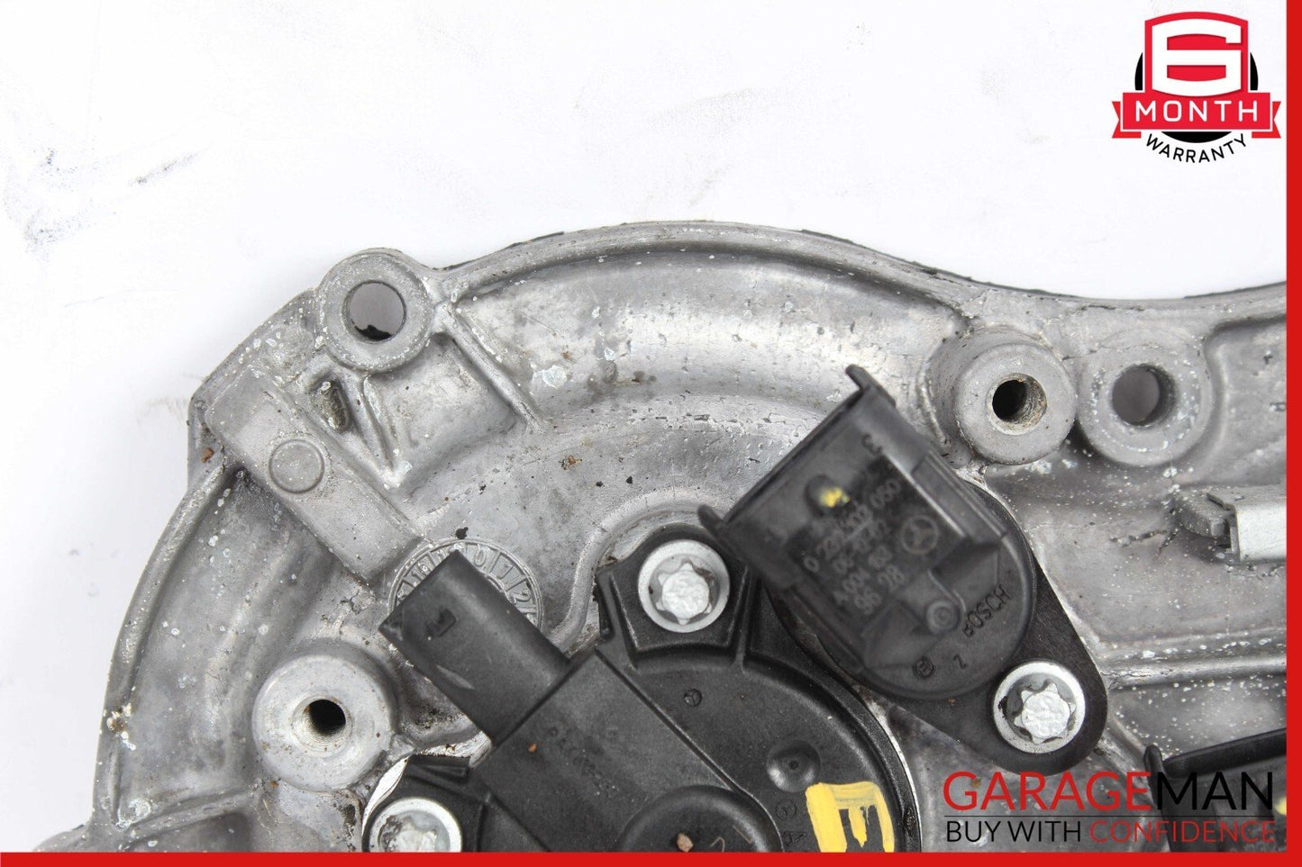 05-13 Mercedes W211 E350 Front Left Side Engine Timing Chain Cover Plate OEM