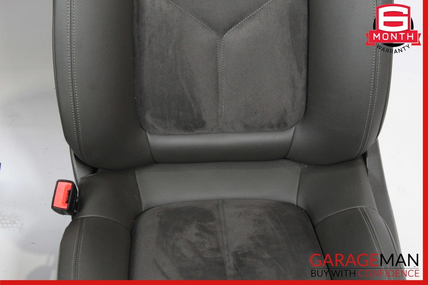 15-18 Porsche Macan Front Right & Left Complete Seat Set of 2 Pc Grey OEM