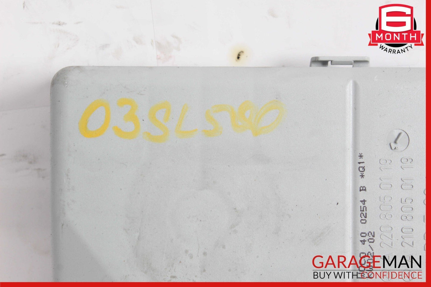 00-12 Mercedes R230 SL500 S500 CL500 Seat Vacuum Pump Reservoir Tank OEM
