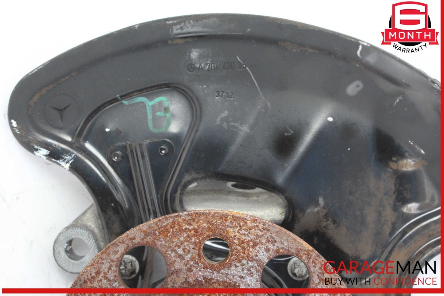08-20 Mercedes W204 C250 E350 Front Left Wheel Spindle Knuckle Hub Bearing OEM