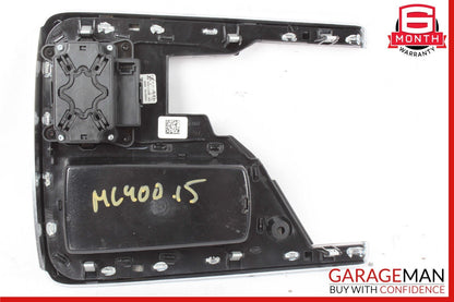 12-19 Mercedes W166 ML400 GL450 GLS550 Center Console Bezel Trim Black OEM