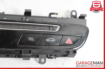 15-19 Mercedes W205 C350e C400 Media Center Dashboard Hazard Control Switch OEM