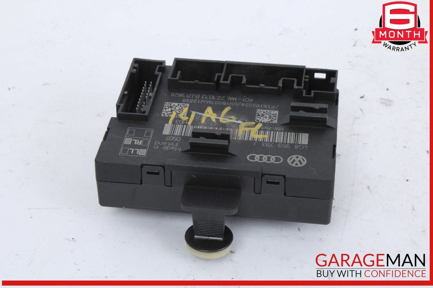 12-18 Audi A6 A7 Front Left Driver Side Door Control Module Unit 4G8959793J OEM