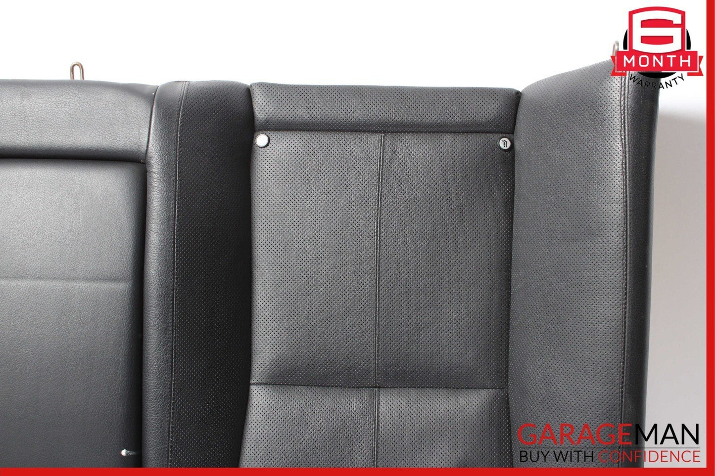 07-09 Mercedes W221 S450 S550 Rear Top Upper Seat Cushion Cover Black OEM