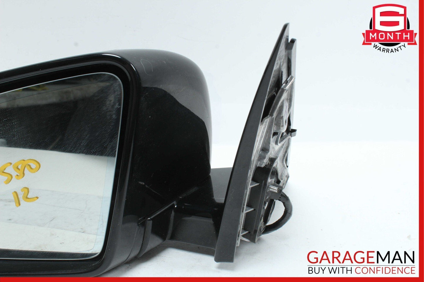 10-13 Mercedes W221 S550 S350 Front Left Side Mirror Door Rear View Black