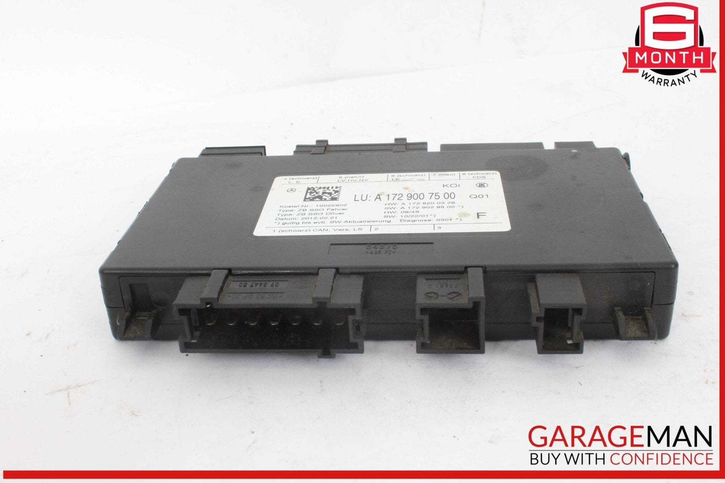 08-18 Mercedes W218 CLS550 E550 Front Left Side Seat Control Module Unit OEM