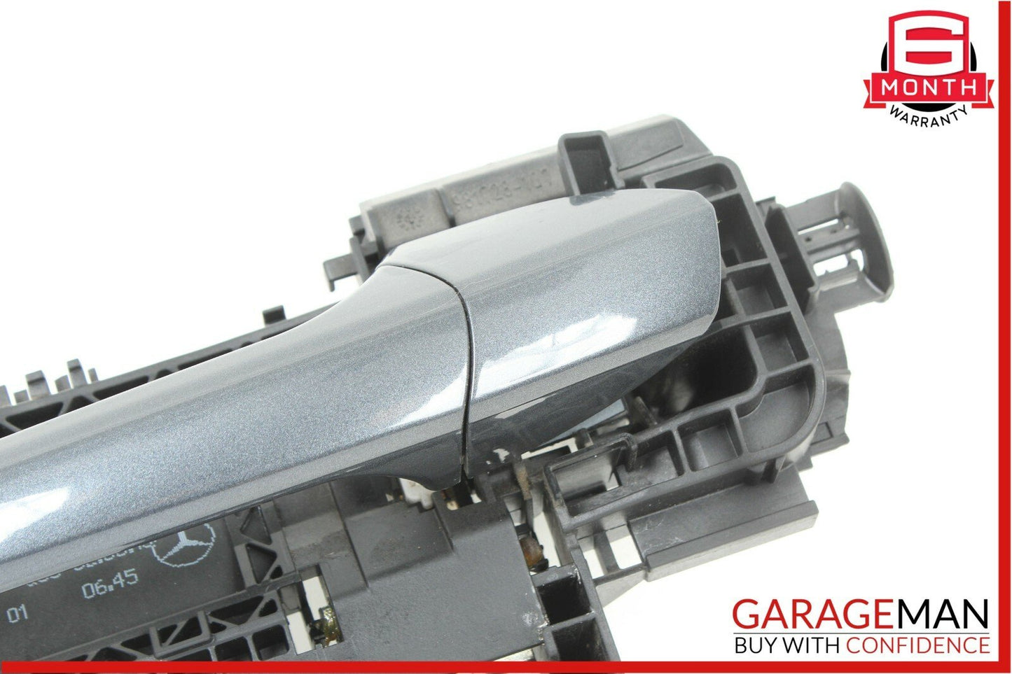 08-14 Mercedes W204 C250 Rear Left Driver Side Exterior Door Handle Gray OEM