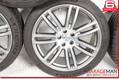 14-17 Maserati Ghibli Quttroporte Complete Wheel Tire Rim Set of 4 Pc R20 OEM