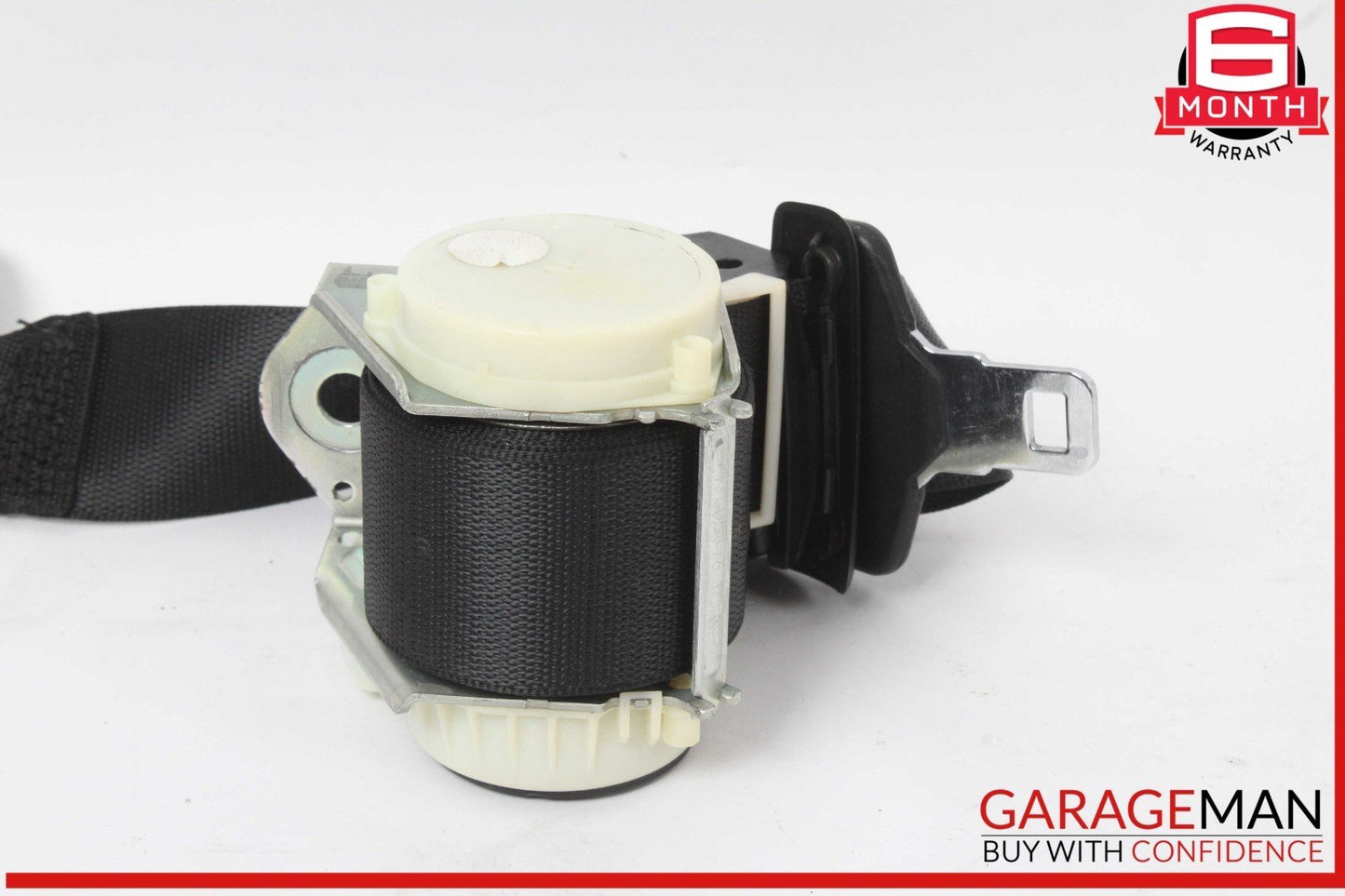 07-13 Mercedes W221 S400 S63 Rear Center Seat Belt Retractor Buckle Black OEM