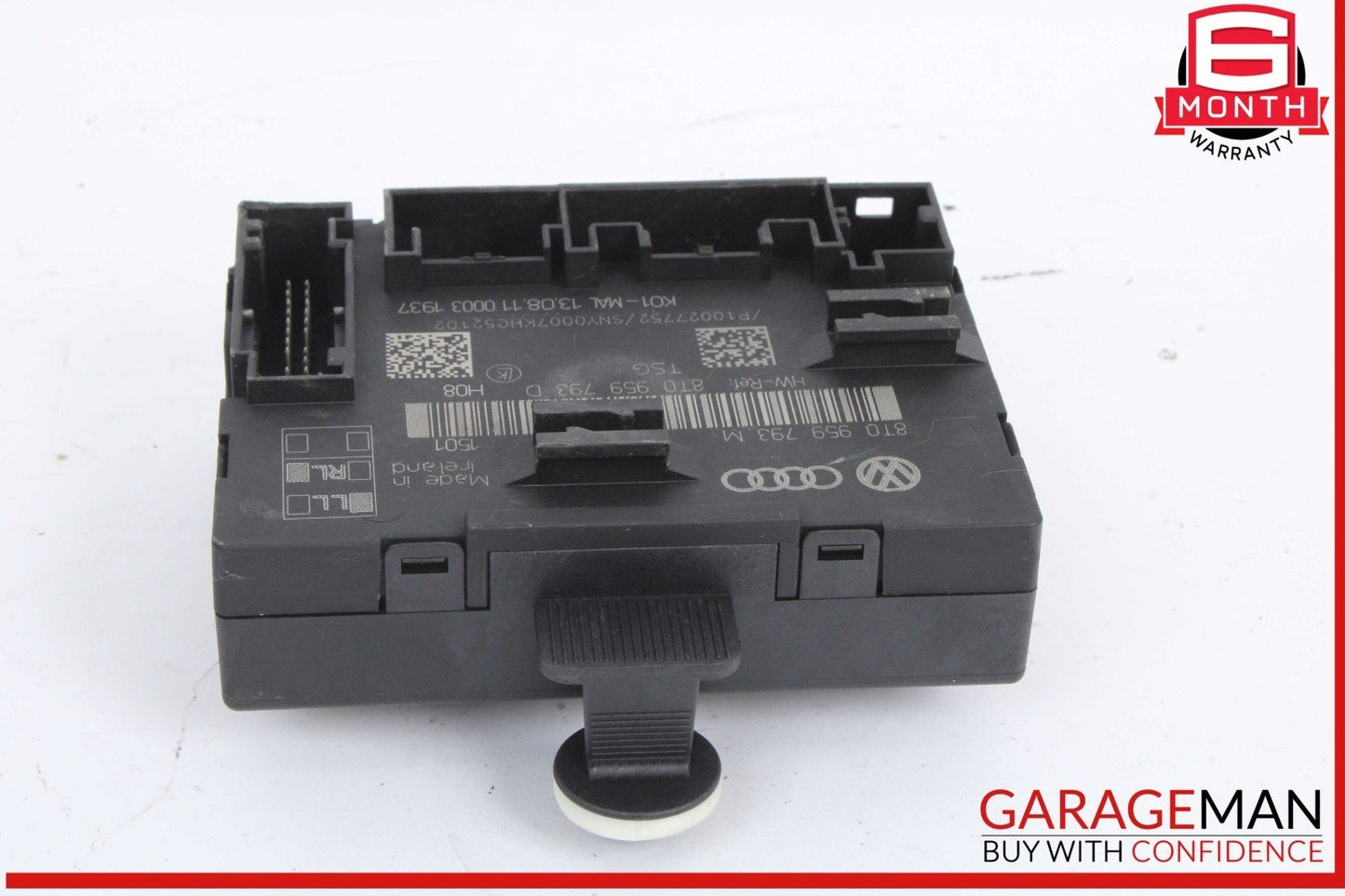 09-12 Audi S5 S4 Front Left Driver Side Door Control Module Unit 8T0959793M OEM
