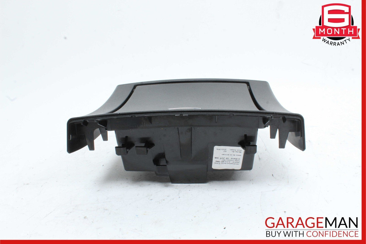 10-16 Mercedes W212 E350 4MATIC Rear Center Console Ashtray Ash Tray Black OEM