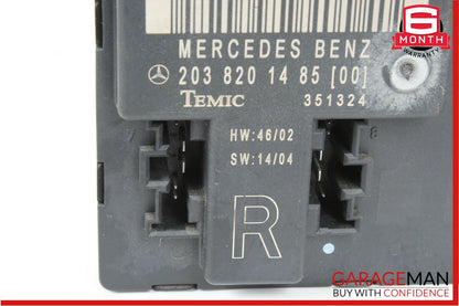 01-07 Mercedes W203 C240 C230 C320 Front Right Door Control Module OEM