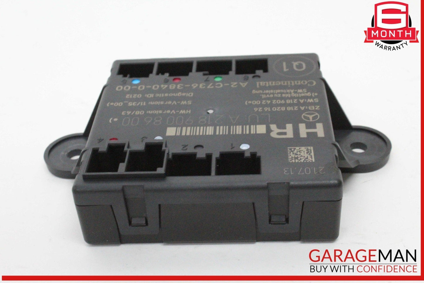 08-18 Mercedes W212 E350 C300 CLS550 Rear Right Side Door Control Module OEM